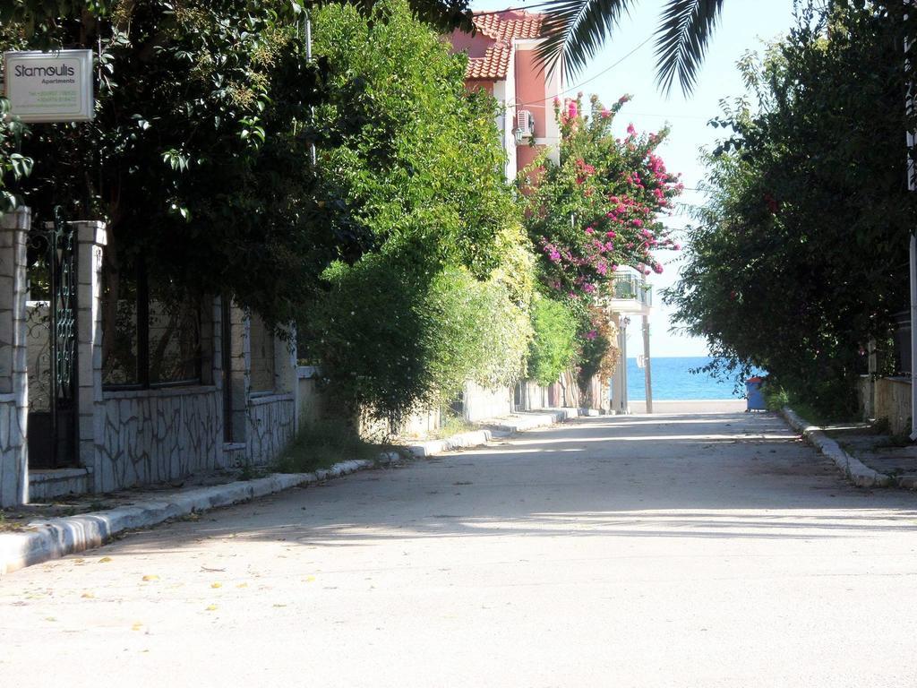 Stamoulis Apartments Айя-Евфимия Экстерьер фото